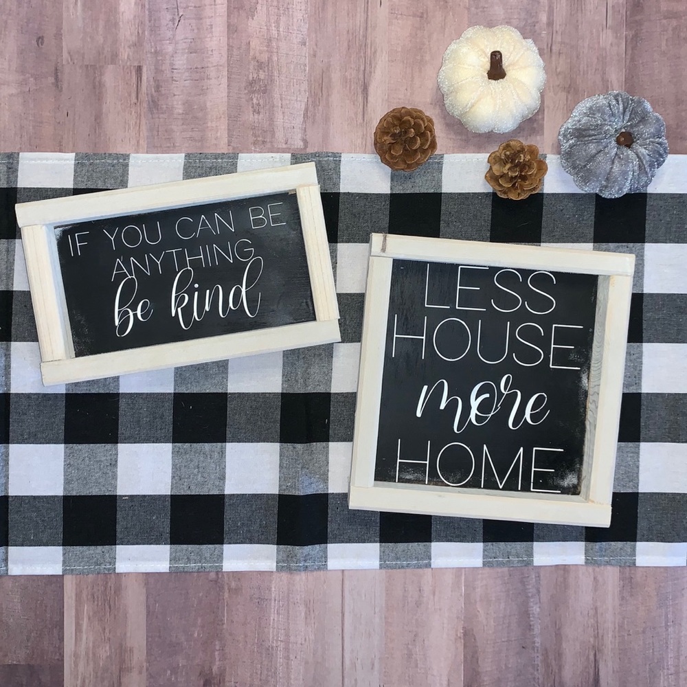 Farmhouse shelf sitters
